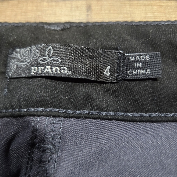 Prana Sky Canyon Jogger Pant Size 4 Gray Outdoor Cargo Pant - Picture 4 of 5